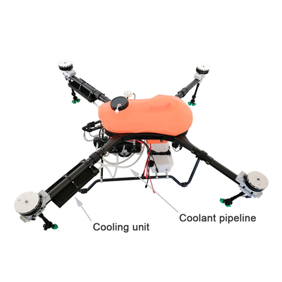 가스 전기 교잡체 16L 무인 조종 촬영 장치는 농업 UAV 분무기 5L/Min을 윙윙거립니다