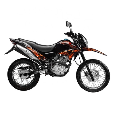 ISO CCC 80 km/H 거리 경주하는 야마하 200 입방 센티미터 오토바이 7500r/Min