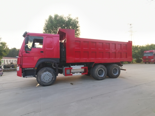 385HP 3유로 호워 6x4 덤프는 아주 튼튼하 트럭 ZZ3257N3847C1을 사용했습니다