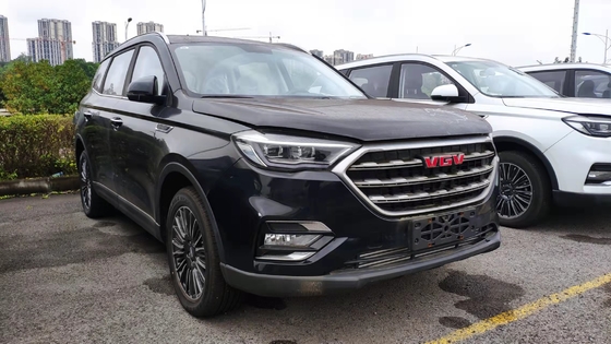 5유로 검정색 7 인승 사용된 자동차 115 Kw/5600 Rpm 휘발유 정예 버전