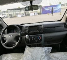 2.4L 82 kw 사용된 일반인 버스 15 인승 코치 5 속도 설명서