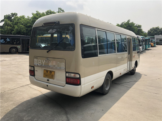 엔진 2.7L 113 kw 토요타 밑받침은 승객 버스 23 좌석 2014년을 사용했습니다
