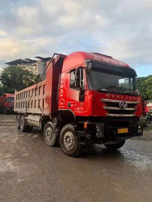 호칭옌 겐라이언 8x4 내보자 덤프트럭 빠른 12JSD220T 전송