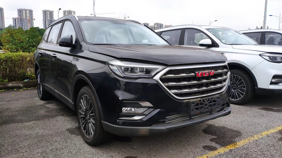 5유로 검정색 7 인승 사용된 자동차 115 Kw/5600 Rpm 휘발유 정예 버전